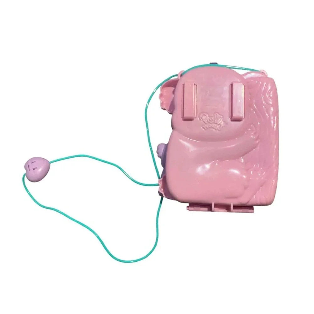 Polly Pocket Koala Adventures Purse Kids OS Pink Australia Playset Kidcore Toy